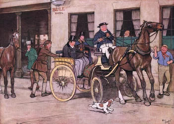 Wo-o! råbte hr. Pickwick. Wo-o! genlød hr. Tupman og hr. Snodgrass fra skraldespanden